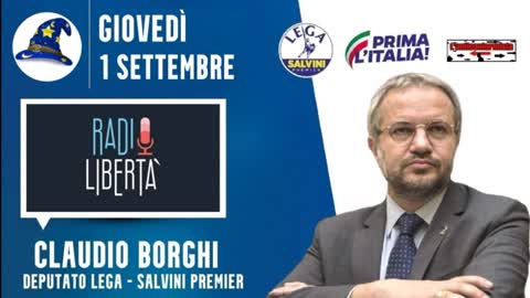 🔴 20ª Puntata della rubrica "Scuola di Magia" di Claudio Borghi su Radio Libertà (01/09/2022).