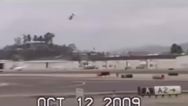 When a helicopter almost crash