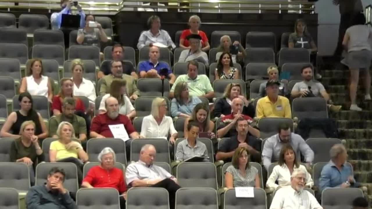 David Clements speaks before the Fulton County Board of Commissioiners Sept. 9, 2022