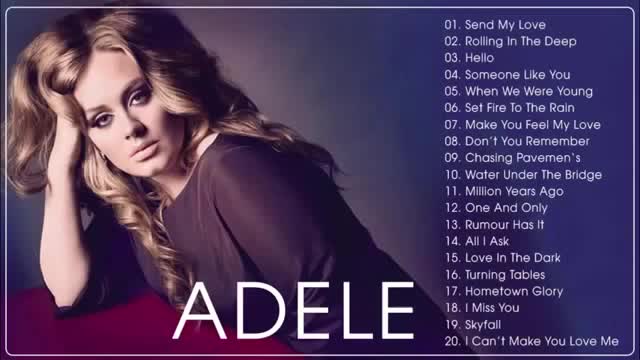 Adele Greatest Hits Full Album🌺Best Songs Of Adele
