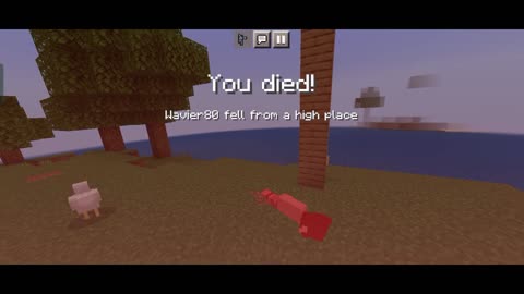 Minecraft funny falling