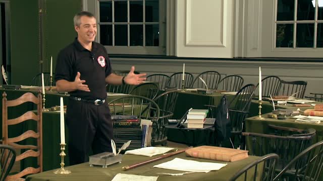 Here's a Sneak Peak Into Rick Green's First Teaching at Independence Hall, Philadelphia