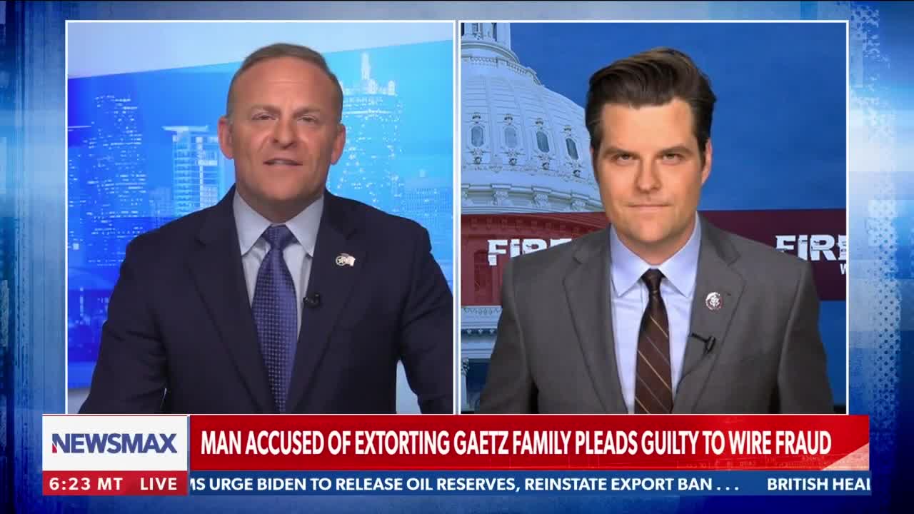 Gaetz: DOJ Action Against Kyle Rittenhouse Would Be a "Travesty of Justice"