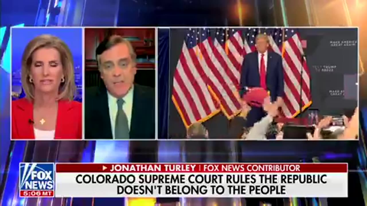 Jonathan Turley “This country is a powder keg and this court is just throwing matches at it