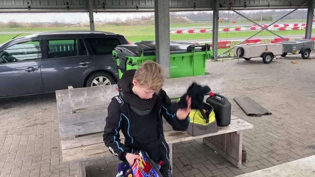 Kart Merwin Practiceday 1-16-2021 Emmen