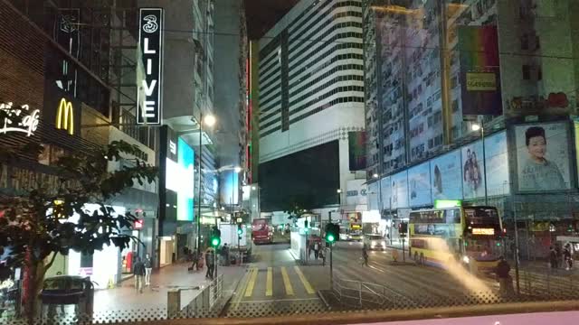 Hongkong road view Bus#112_7_13_from North Point to Mongkok_20210212