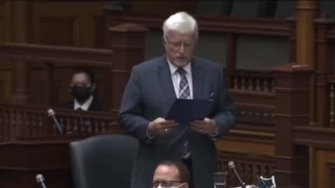 Canadian MPP Rick Nicholls Calls Out Vaccine-Induced Stillbirths in Parliament