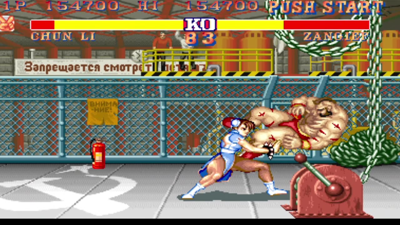 Chun Li vs Zangief