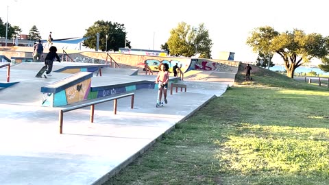 Shredding It, My First Time at a Skate Park