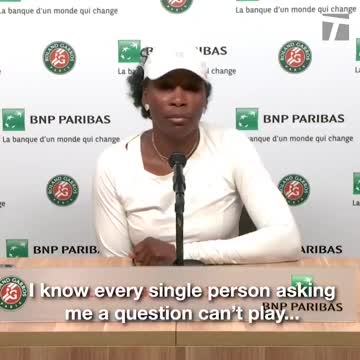 Venus Williams epic mic drop 👑
