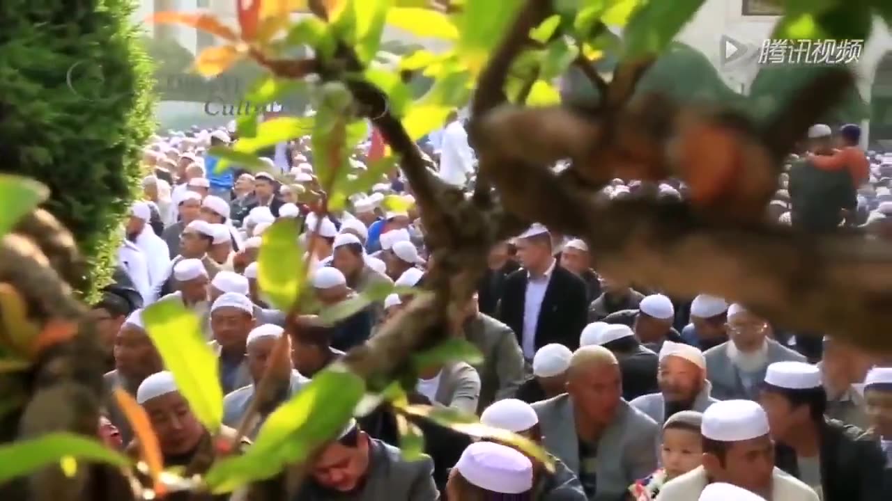 Muslim Eid al-Adha prayer in China