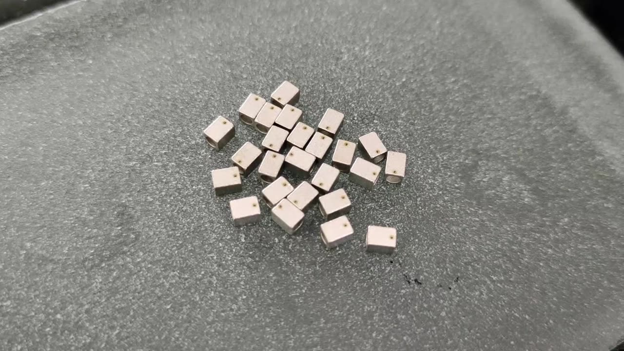 How to Mark Massive NdFeB Magnet Cubes in a Few Seconds?