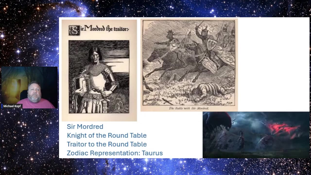 Insight into the mind of Michael Kopf Video Three Knights of the Round Table