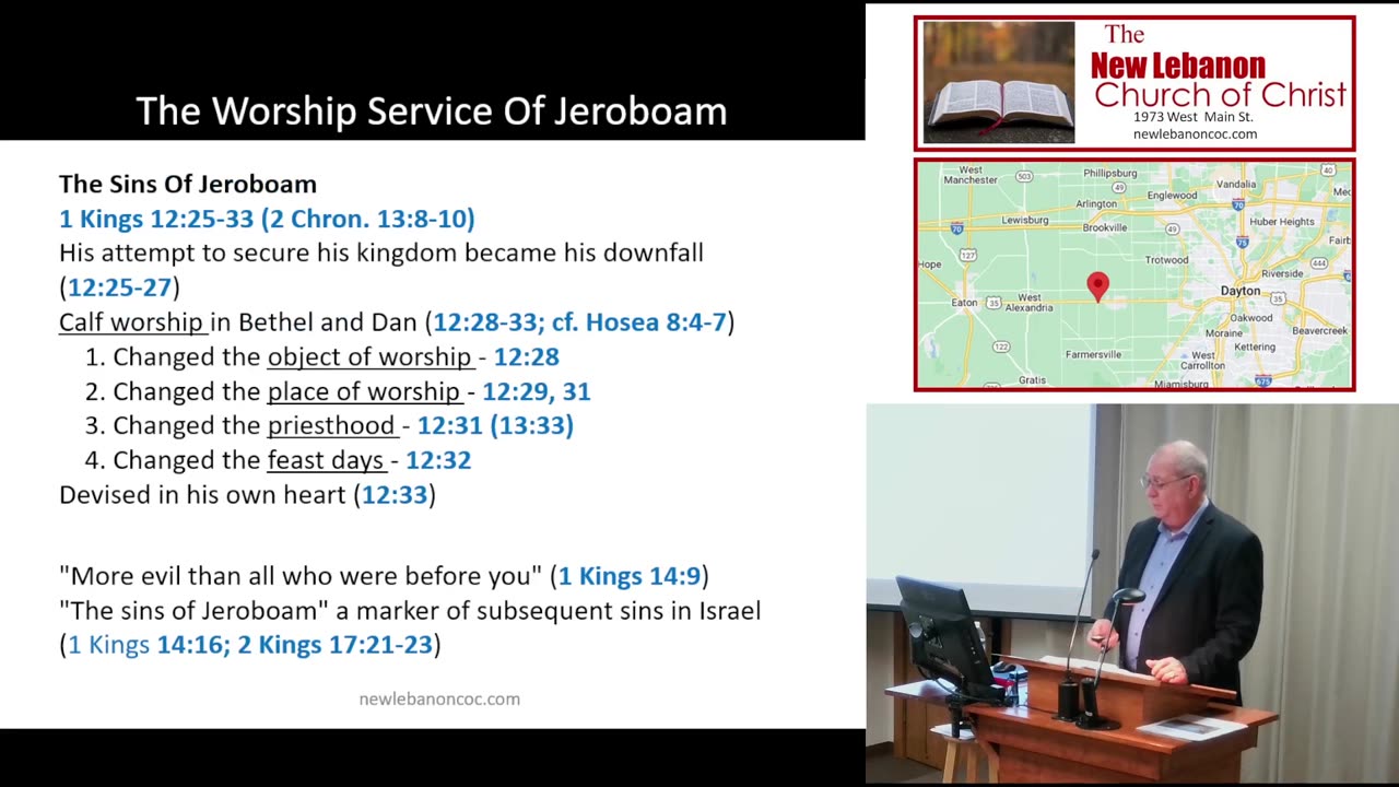 The Worship Service Of Jeroboam