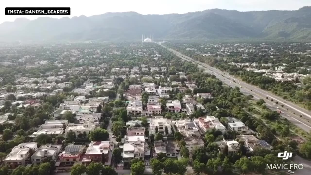 Birds Eye View of Islamabad