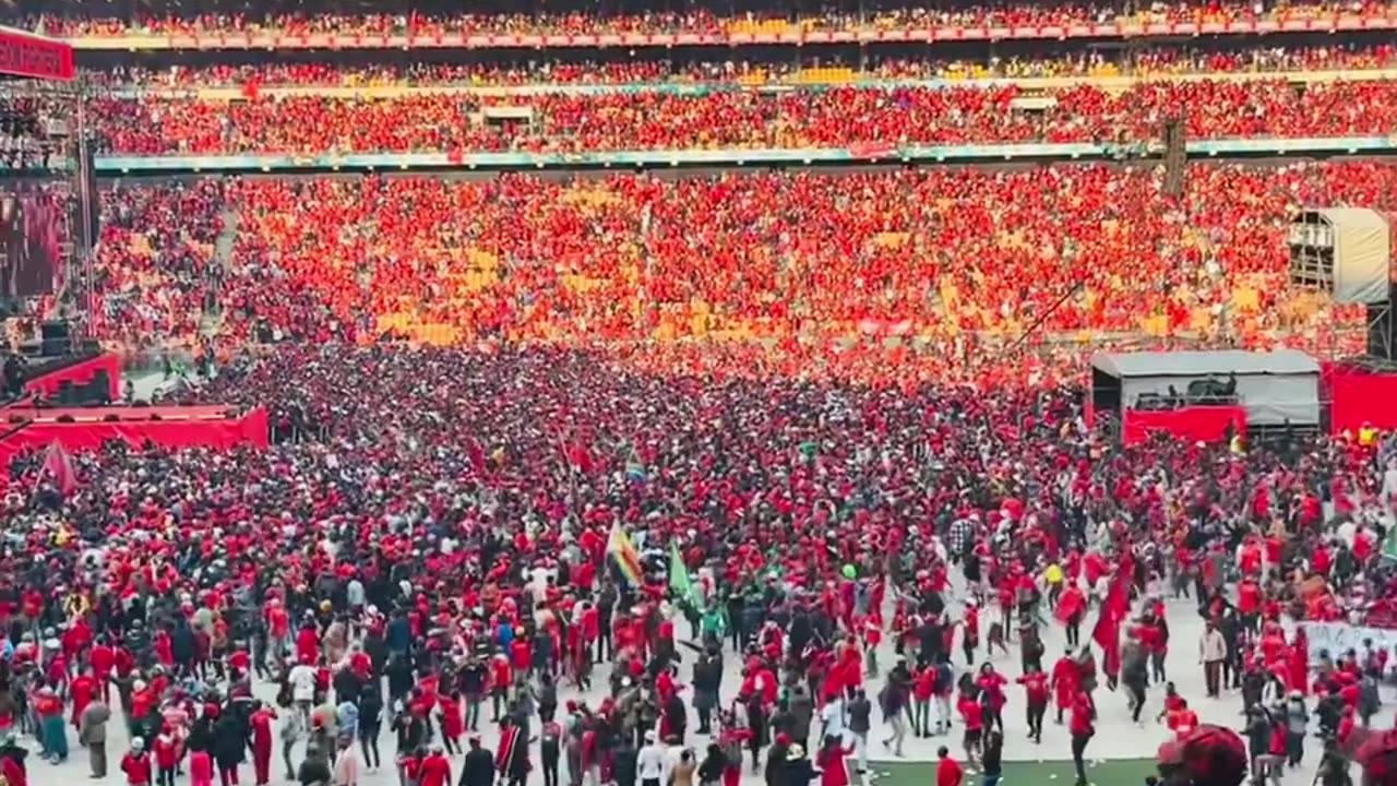 EFF singing struggle songs