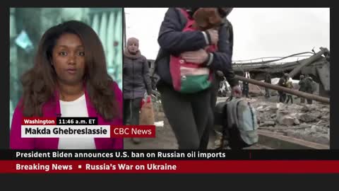 U.S. bans Russian oil and gas imports
