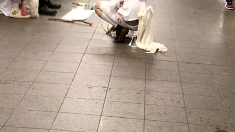 Bizarre New York Subway Troupe