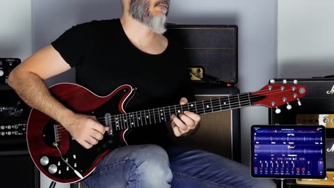 Queen - We Are the Champions - Electric Guitar Cover by Kfir Ochaion - Jamzone App