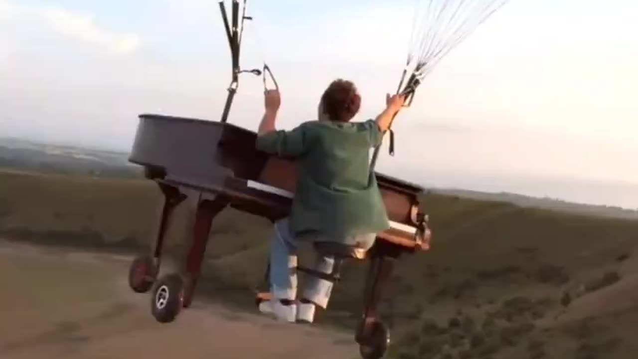 Piano in the sky