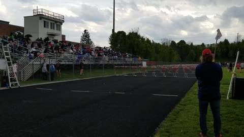 4.20.21 @ St. Henry Girls and Boys 110m Hurdles All Heats