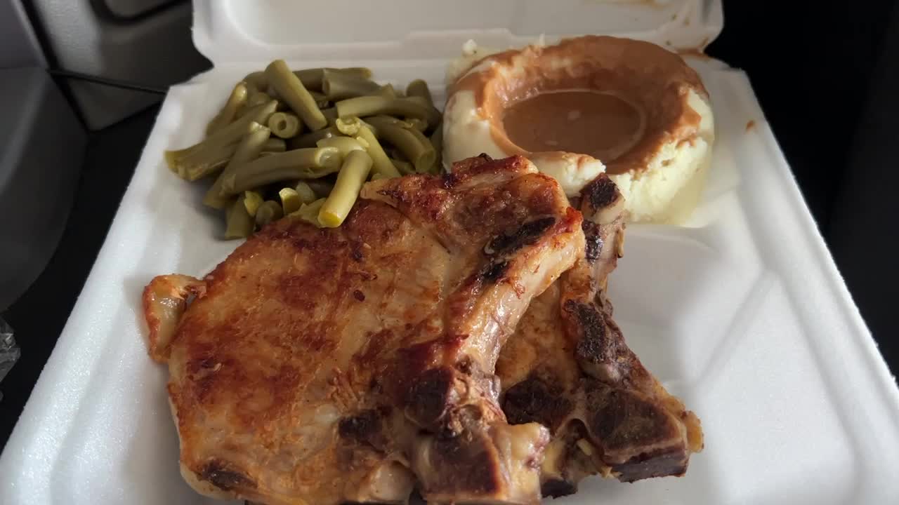 Meal of the day Birmingham Alabama USA