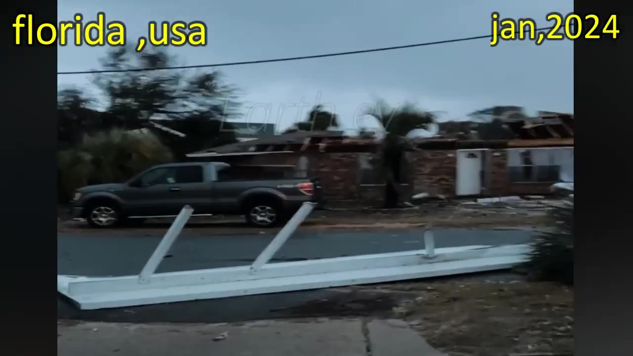 HW # 8: Jan 10 2024, Florida flood and man made huricane see it to belive it