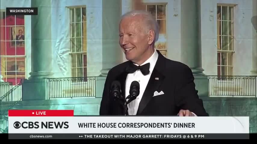 Worst President ever Joe Biden takes cheap shots at Trump at WHCD