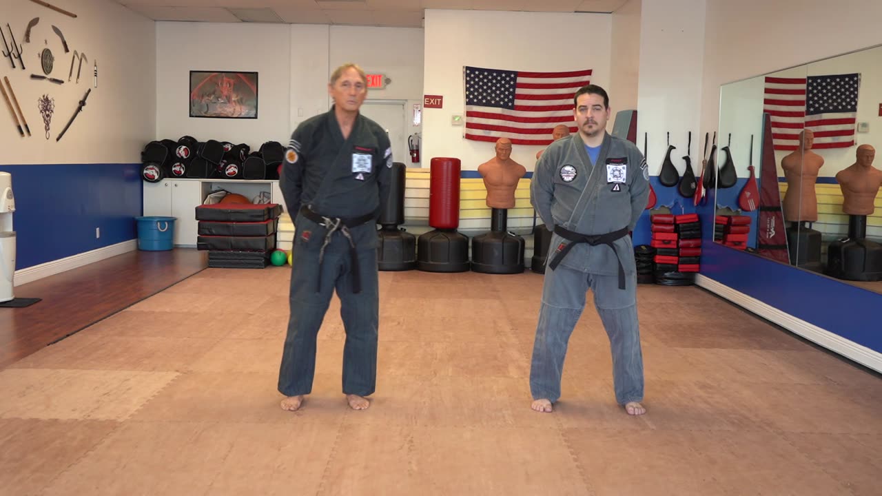 Correcting common errors executing the American Kenpo technique Swinging Pendulum