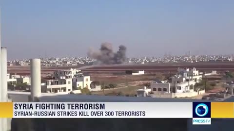 Joint Syrian-Russian airstrikes as well as artillery, and missile forces targeted
