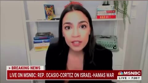 AOC is terrified that certain members of congress cant go to Israel