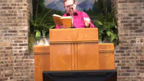 Eastwood church of Christ worship service for 1/24/2021