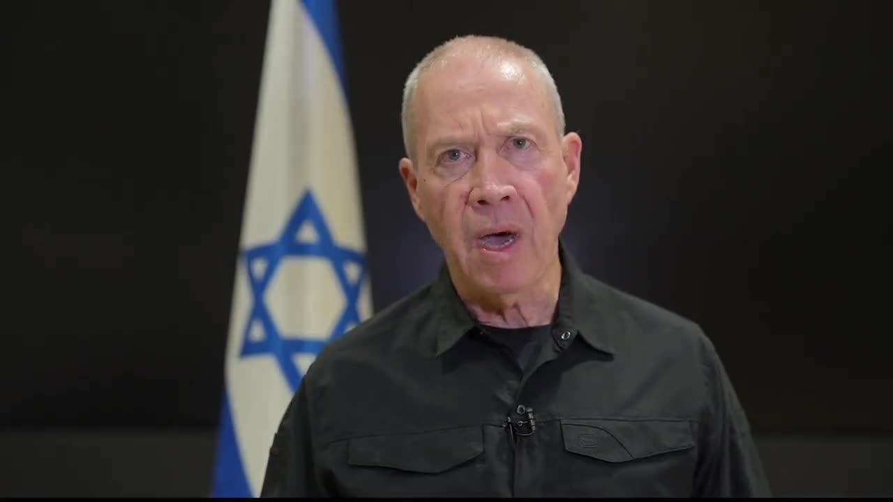 Israel Minister of Defense Yoav Gallant: the face of evil. The Hamas terrorists, We will .