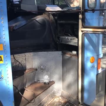 Removing the driver area and wiring