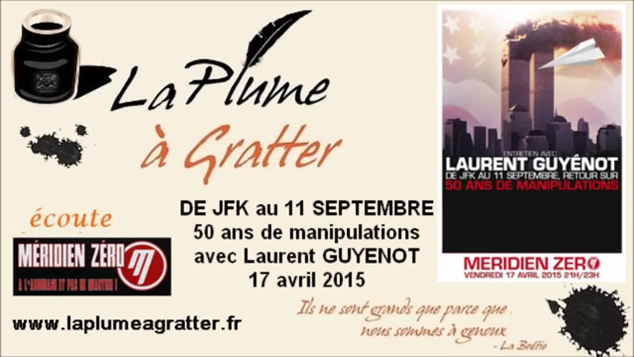 De JFK au 11 septembre - Laurent Guyenot (Meridien Zero)