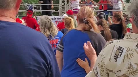 Rolling Trump train