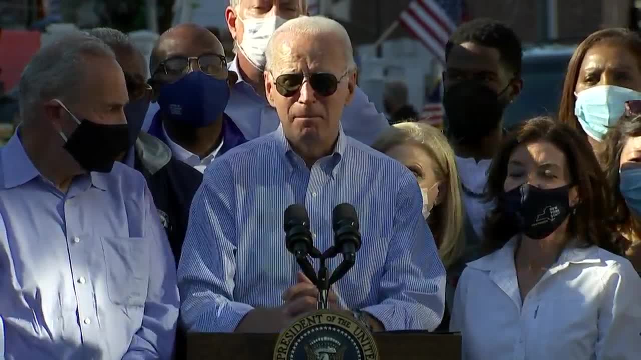 Biden Claims World "Is In Peril" And Americans Must Trust Him To Save It