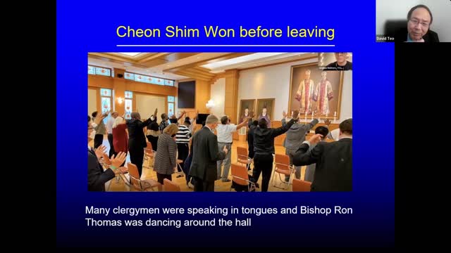 Cheon Shim Won and Clergy Cheonbo