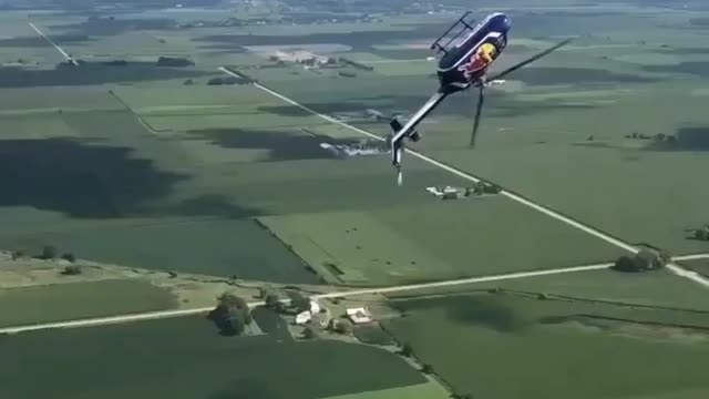 Helicopter stunt