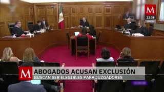 Abogados excluidos de elección judicial buscan ser reconsiderados a través de batalla legal