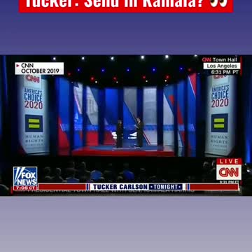 Tucker: How we know Kamala Harris is not a serious person #shorts