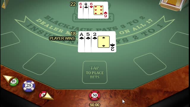 Microgaming Classic Blackjack Gold