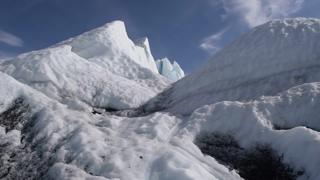 Images that make you relax - Winter snowfall.