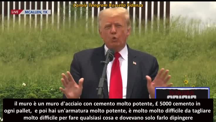 Donald Trump in Texas - 30 giugno 2021 - sub ita