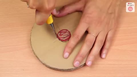 ❤️DIY 360° ROTATING ORGANIZER ADORABLE IDEA 👌📦 Box Recycle Tutorial Part 0