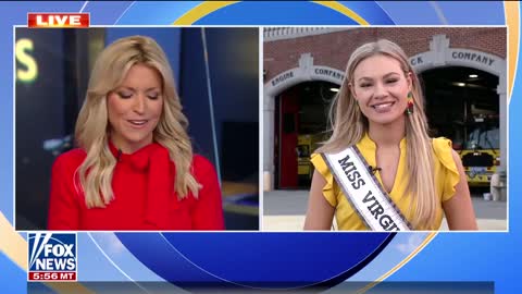 Volunteer firefighter crowned Miss Virginia 2022