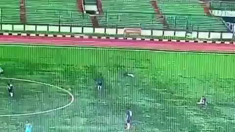 Footballer Struck By Lightening!