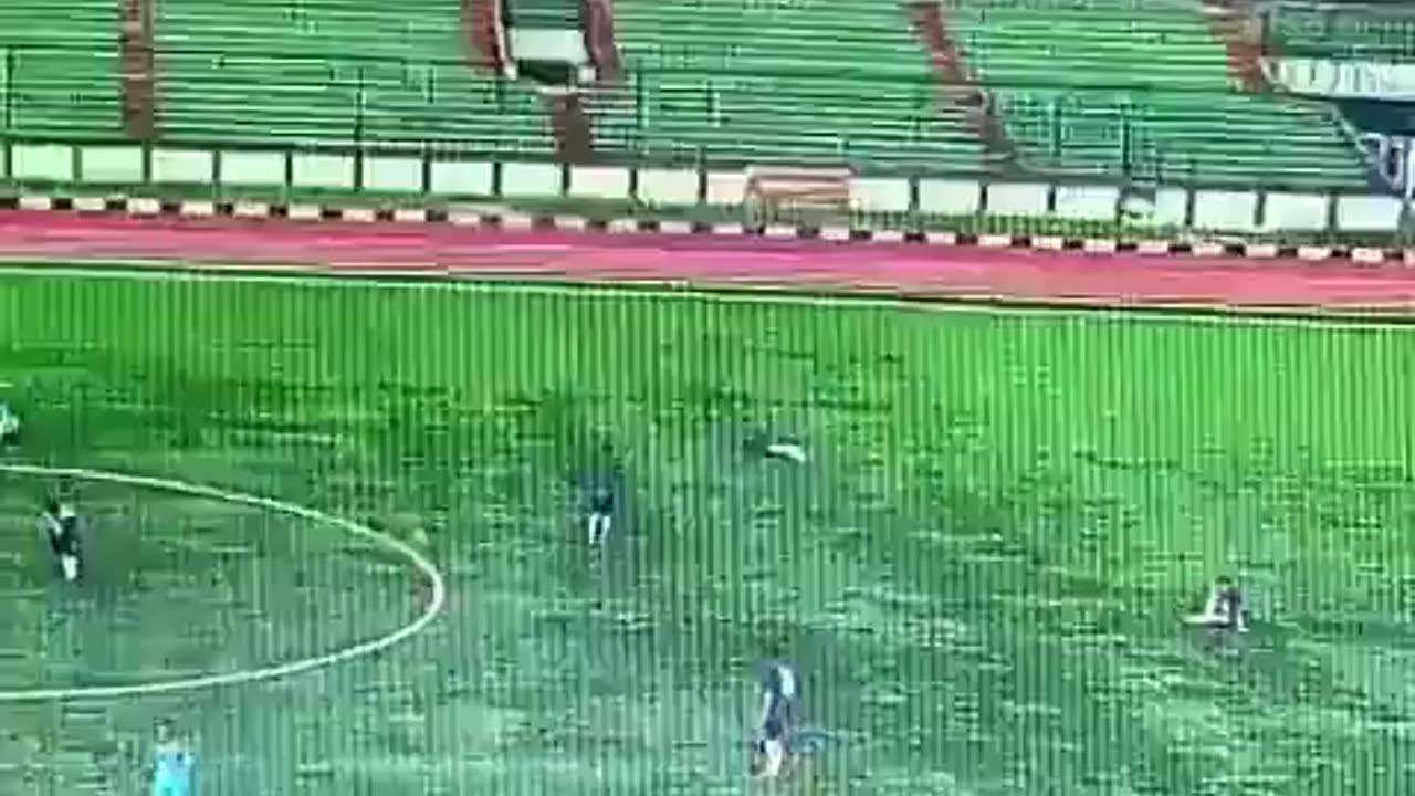 Footballer Struck By Lightening!