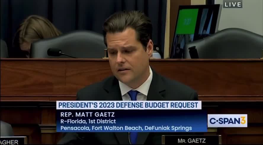 “I’m EMBARRASSED By Your LEADERSHIP!” Matt Gaetz SCORCHES Def Sec Lloyd Austin During Heated Debate