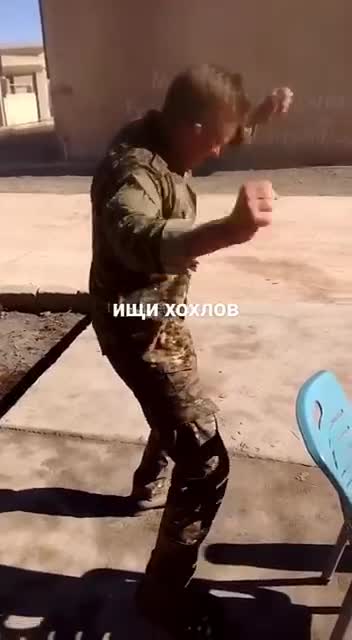 Shaun Pinner the british mercenary when he was singing ''you can't touch this'' once upon a time